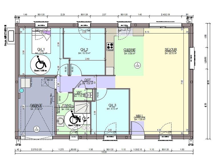 Résidence Le stade 3 DIGOSVILLE lot 27